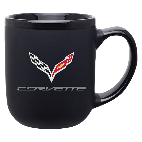 C7 Corvette Logo MODELO COFFEE MUG 16 oz. 2-Tone Ceramic