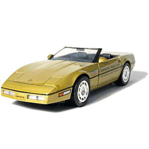 1986 Gold Corvette Indy 500 1/24 Pace Car Pace Car Garage Series by GreenLight Collectibles -104