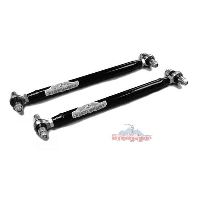 1982-2002 Camaro Steinjager Rear Lower Control Arms, Offset Bushing, F-Body, Double Adjustable, PTFE race Spherical Rod Ends. Bl