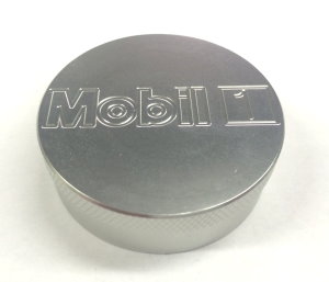 C7 Corvette and others, Mobil 1 Logo Oil Cap for Katech Valve Covers, 2015+
