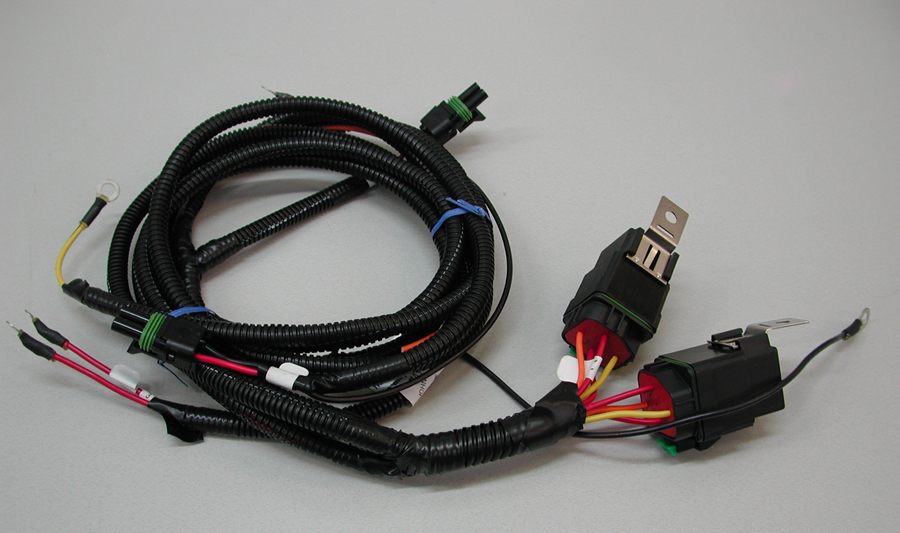 Aux Fan Harness ECM Control, 2 Speed For 2 Relays, Corvette and others