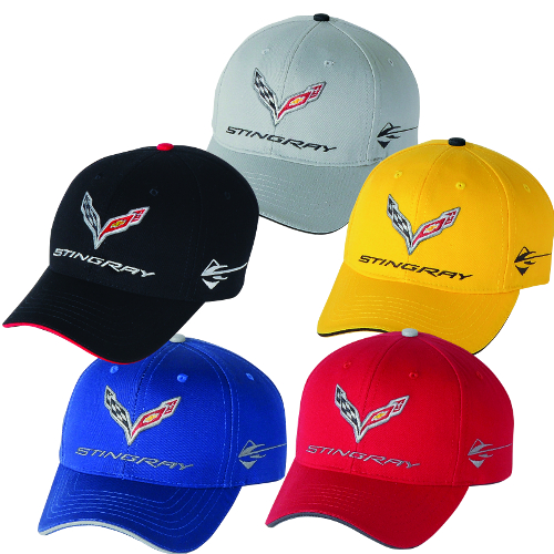 C7 Corvette Stingray, Stingray Car Color Matched Cap, Hats