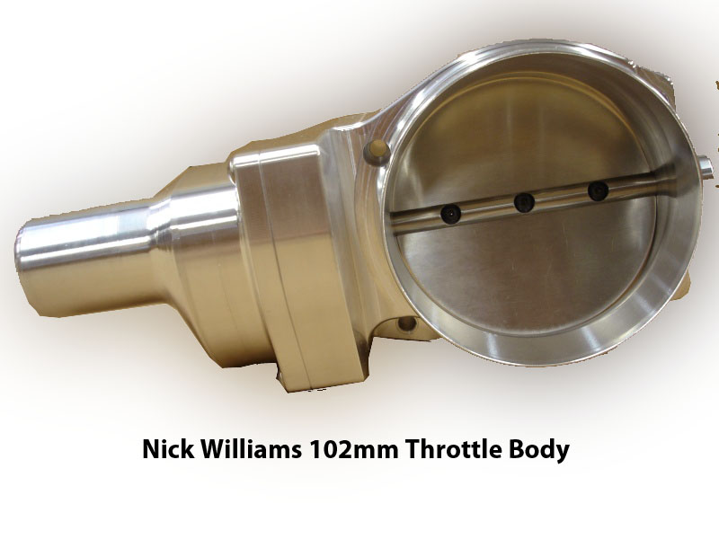 C6 Corvette and others, Nick Williams 102mm Throttle Body Drive by Wire LS1 LS2 LS3 LS6 LS9 LSA LS7