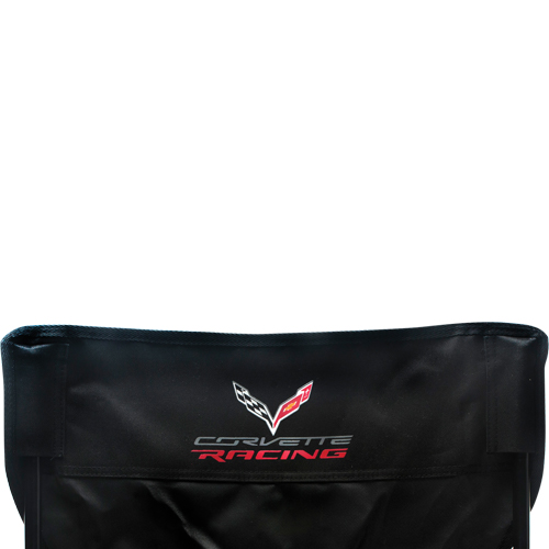 C7 CORVETTE RACING Classic Folding Sport Chair with Screened Corvette Racing Logo on Back