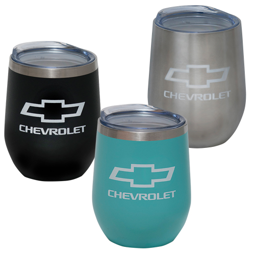 Chevrolet Bowtie Logo 12 Oz. CECE Travel Thermal Stainless Steel Mug Tumbler