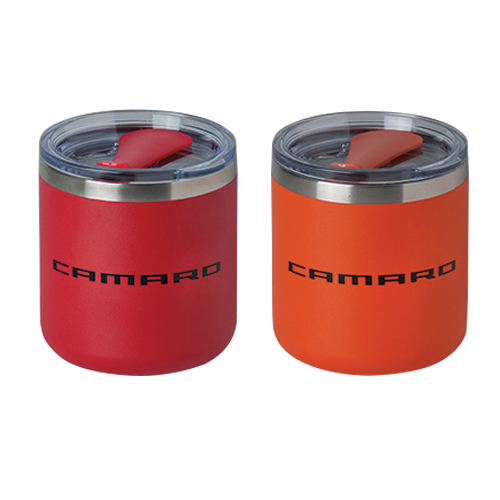 Chevrolet CAMARO Logo 12 Oz SPARK Travel Thermal Stainless Steel Mug, Tumbler