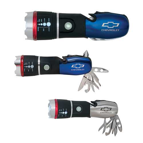 C6 and C7 Corvette, Chevrolet Bowtie Flashlight and Multi-Tool