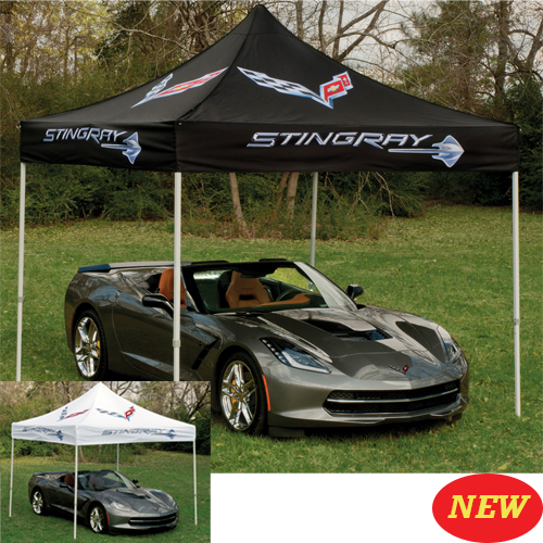 C7 Corvette Stingray Car Show Canopy, OutDoor Shelter for you and your Corvette