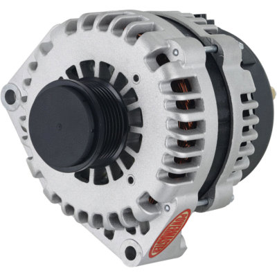 C5 / C6 Corvette Alternator, 220 amp, 12V, 1-Wire, 6 Rib Serpentine Pulley, Natural, 1997-2013, Each