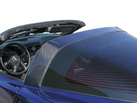 Corvette 05-13 C6 Fiberglass Halo Cover, Fits all 05-13 Targa Tops