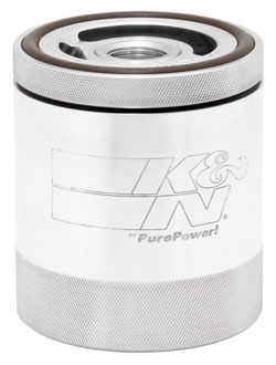 K&N Performance Lifetime Billet Oil Filter SS-1017 Corvette 2006-2013 LS3, LS7, LS9 and Others