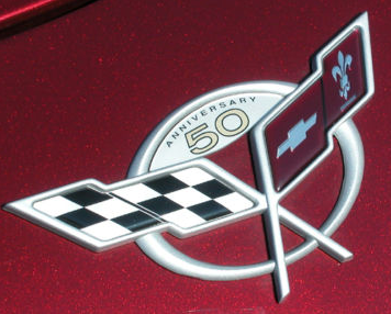1997-2004 GM OEM Front Commemorative Bumper Emblem, C5 Corvette