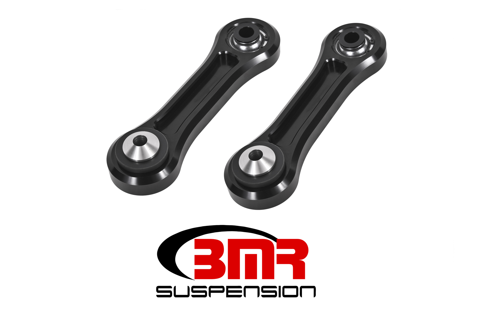 Vertical Link, Rear Lower Control Arms, Delrin/Spherical, Fits 2015-newer S550 Mustangs, BMR Suspension - TCA046