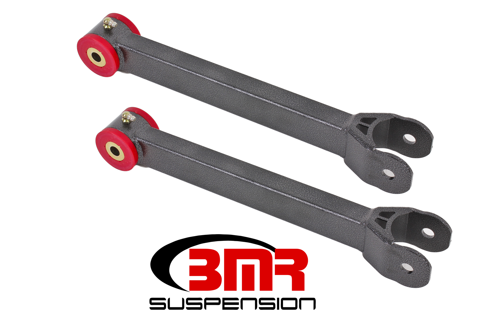 Lower Trailing Arms, Non-adjustable, Poly, Fits all 2016-newer Chevrolet Camaros , BMR Suspension - TCA059H