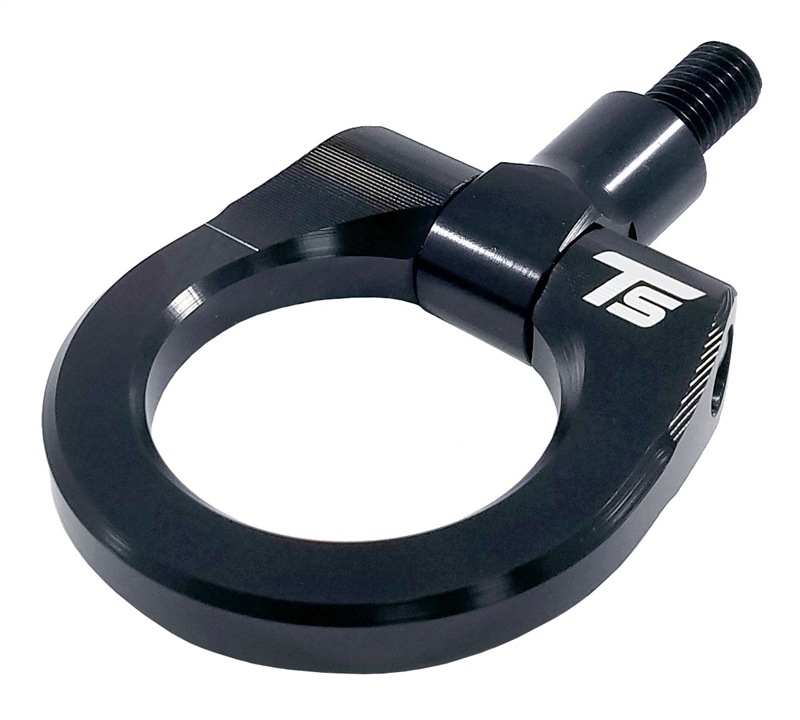 Torque Solution Billet Tow Hook Ring: Black