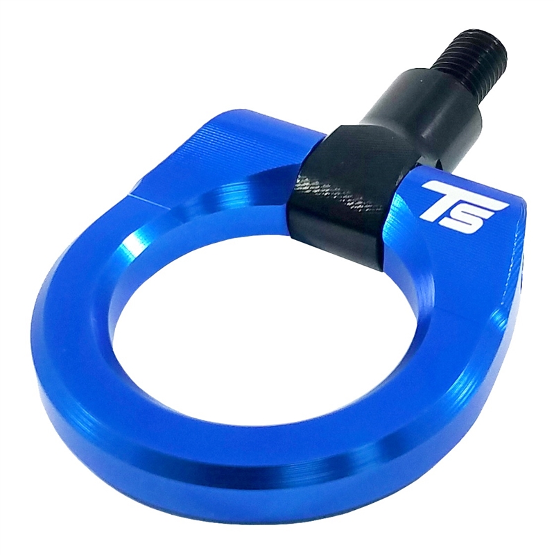 Torque Solution Billet Tow Hook Ring: Blue