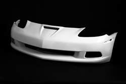 ACI Replacement C6 Corvette Front Bumper Z06 Style Fits Stock Car 2005-2013 w/ scoop opening