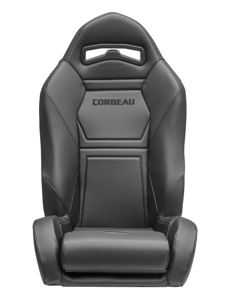 Corbeau Apex Racing Seat, Apex Black Carbon Fiber Vinyl, AP27210