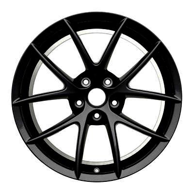 2009 Z06 Corvette Reproduction Wheels in Black