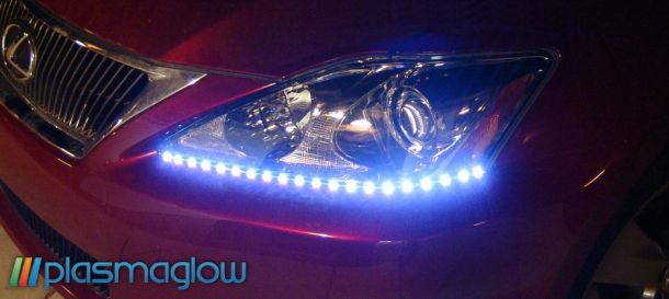 Audi Style LED Breathing Lightning Eyes LED Headlight Kit C6 Corvette