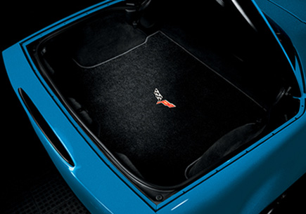 C6 Corvette GM Premium Cargo Mat w/C6 Logo C6, C6/Z06, Grand Sport, ZR1
