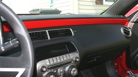 2010-2013 Camaro Custom Painted Dash Panel Inserts