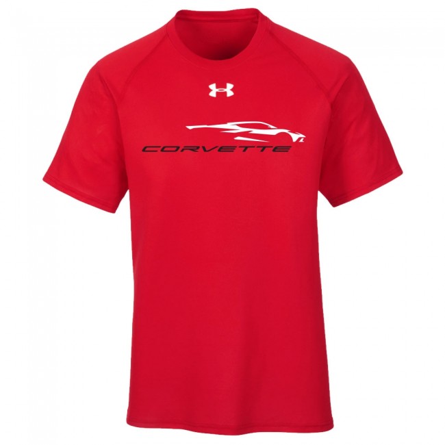 C8 Corvette, Next Generation Corvette Under Armour® Performance Tee - Red