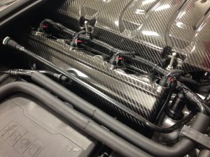 C7 Corvette Katech Carbon Fiber Gen 5 LT1 / LT4 Ignition Coil Covers