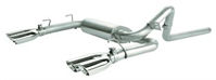 Corsa 3" stainless Cat-Back with Pro-Tips for 98-02 LS1 Camaro/Firebird
