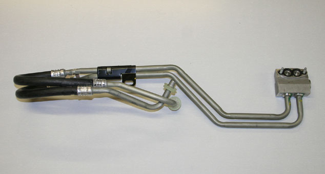GM C6 Corvette Z51 2005 Oil Lines and Block for use with Radiator Dewitts