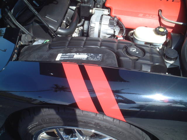 C5 Corvette, Grand Sport Fender, Single Color Stripes Kit