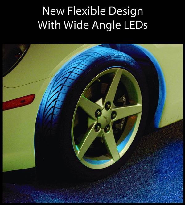 C5/C6 Corvette Flexible LED Wheel Well Lighting Kit