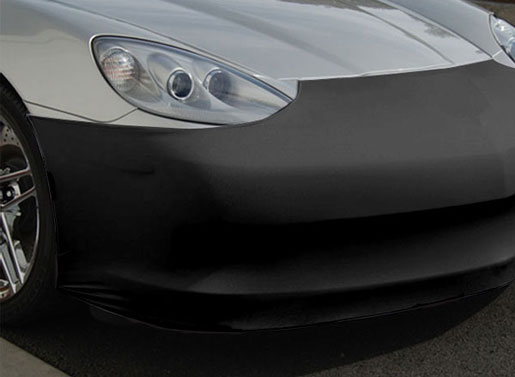 Corvette Black Stretch Fit Front Bumper Mask, Base Models