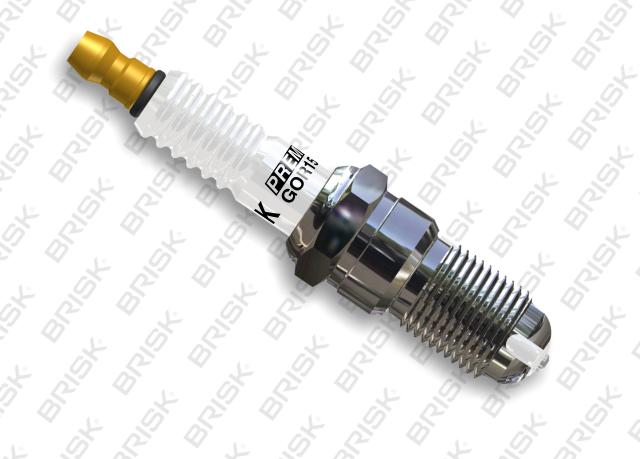 C6 Corvette  LS3 Engine, BRISK Premium GOR17LGS Spark Plug, Set of 8