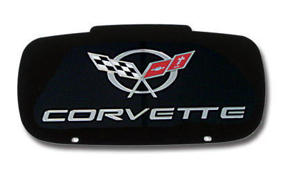 C5 Corvete Front License Plate, C5 Emblem & Script, C5 Corvette