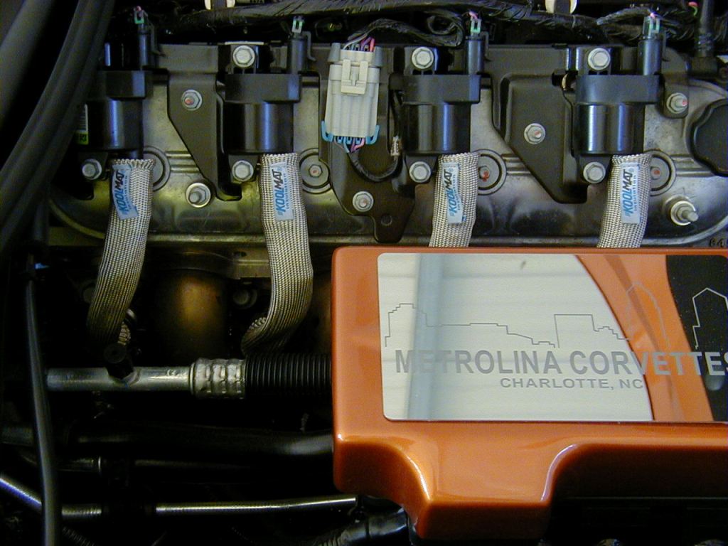 C5, C6, C7 Corvette LSx KOOLSOX Fits all 1997-2014, Set of 8 Spark Plug Wire Heat Protection