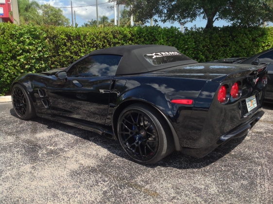 ZR1 Xtreme C6 Corvette Side Exhaust System Package, with Fiberglass Covers