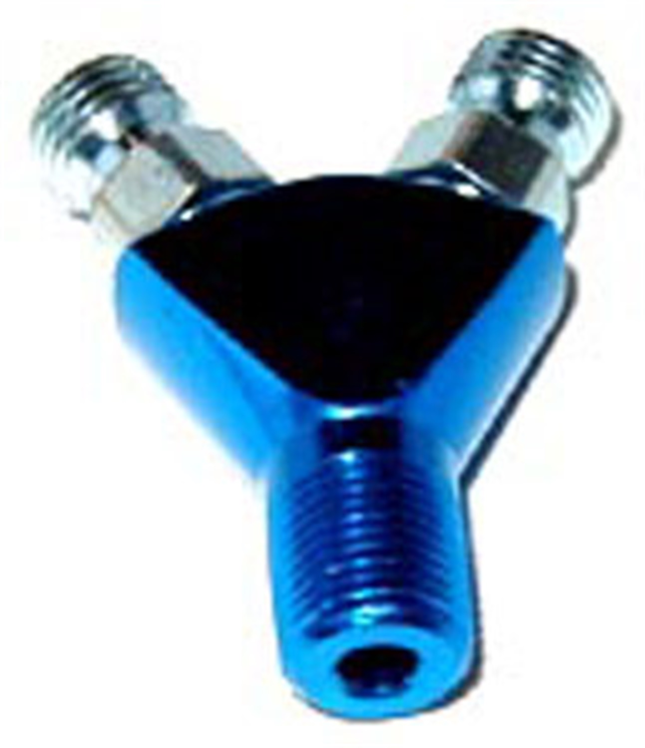 Fuel Hose Fitting, NOS Fittings NOS, FLARE JET Y FITTING(BLUE)