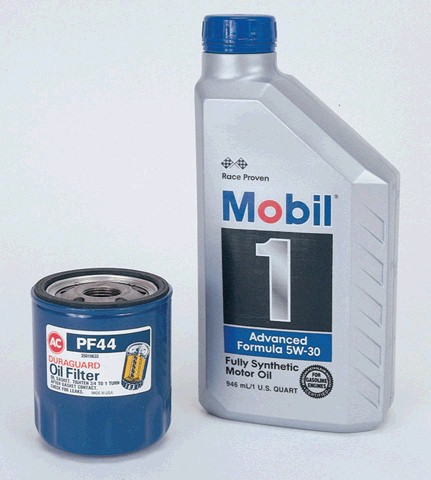 Oil Change Kit - Pf46 Filter And 7 Quarts Mobil 1 except C6 Z06 Corvette