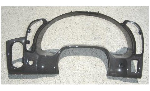 C6 Corvette 05 & UP Custom Finished Instrument Cluster/Speedo Bezel for PODS ONLY