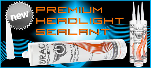 ORACLE Premium Headlight Sealant 10fl oz. Tube, C6 Corvette Headlight Lens Adhesive