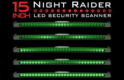 Night Raider LED Scanner Light Bar Corvette