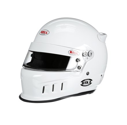 BELL Helmet, GTX3 Series, Snell SA2015, FIA Approved, Head and Neck Support Ready, Black
