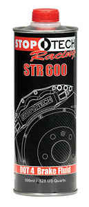 Stoptech STR-600 High Performance Brake Fluid, 500ml Bottle, For the Street and the Track